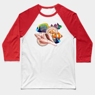 Shells Baseball T-Shirt